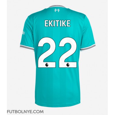 Camiseta Liverpool Hugo Ekitike #22 Tercera Equipación 2025-26 manga corta Camiseta Liverpool Hugo Ekitike #22 Tercera Equipación 2025-26 manga corta
